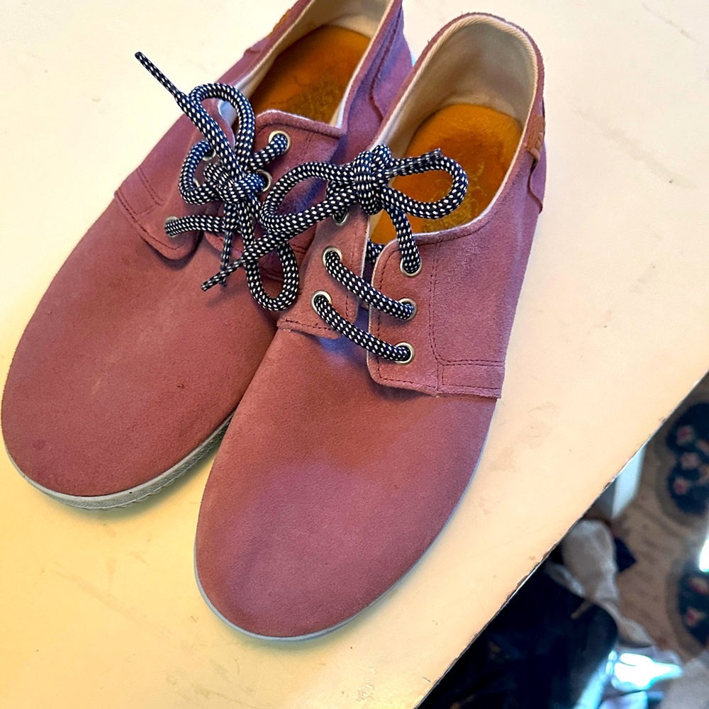 Fly London Purple Moccasins